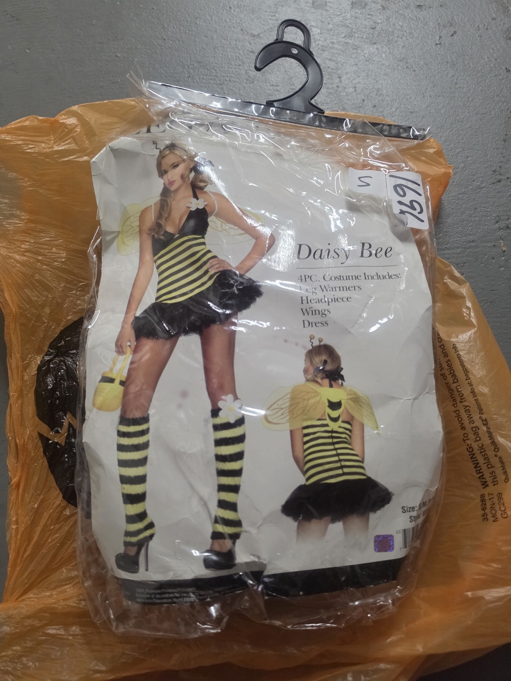 Daisy Women's Yellow & Black Bee Costume